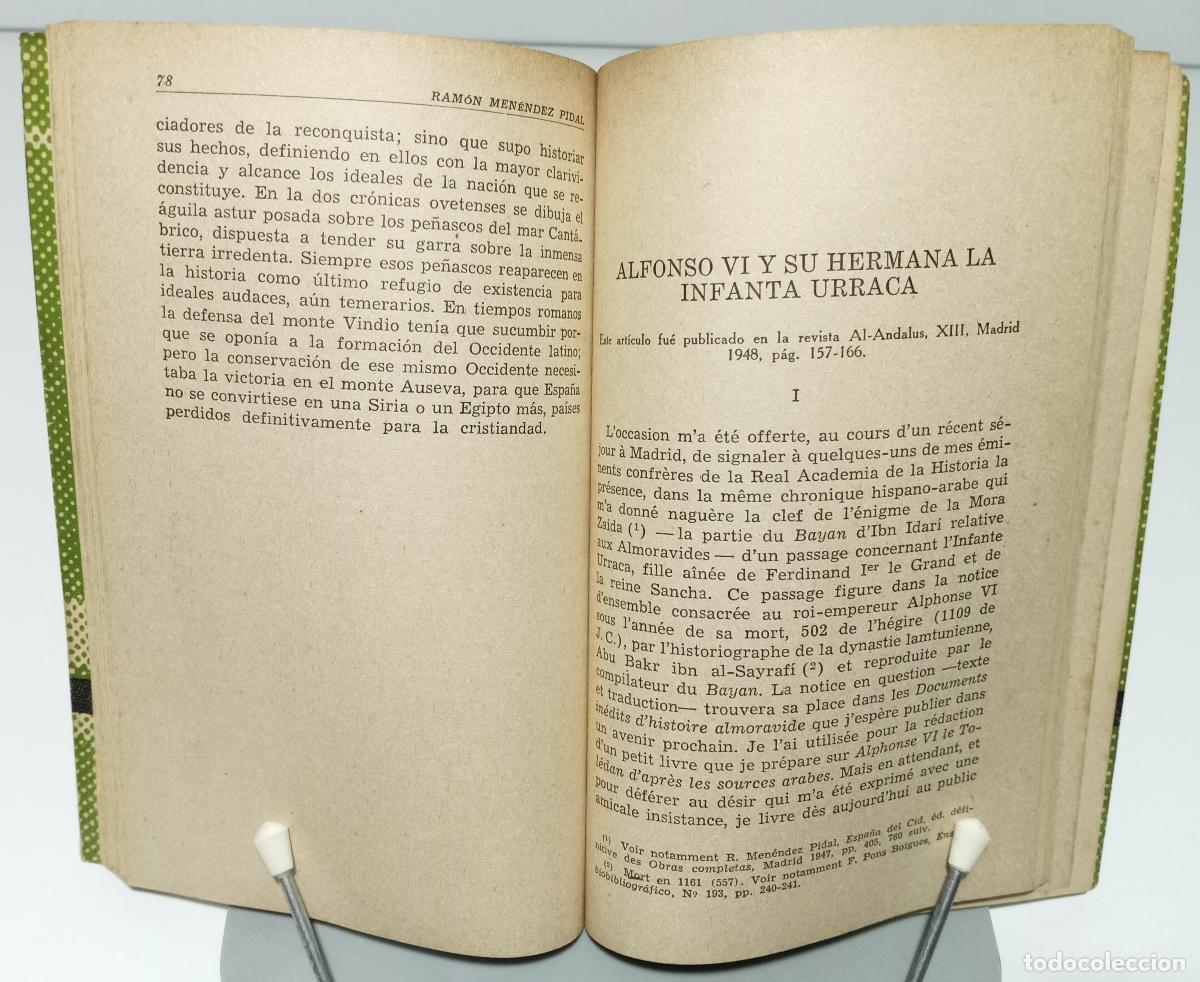 Libros de segunda mano: Miscelanea historico-literaria - Menendez Pidal, Ramon - Foto 2