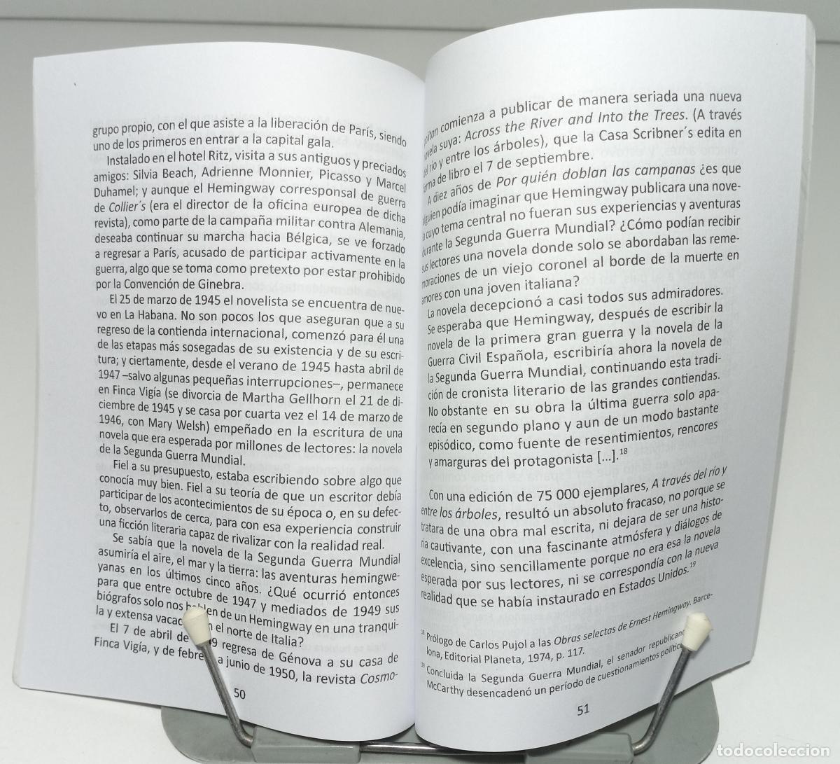 Libros de segunda mano: Hemingway, los otros y yo - Cirules, Enrique - Foto 4