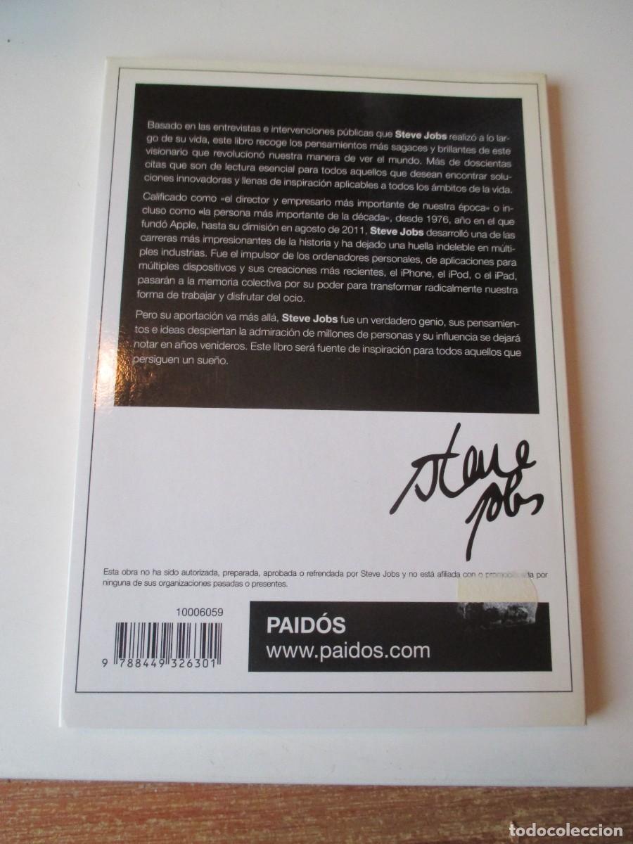 Libros de segunda mano: Yo, Steve Jobs W37061 - Foto 2
