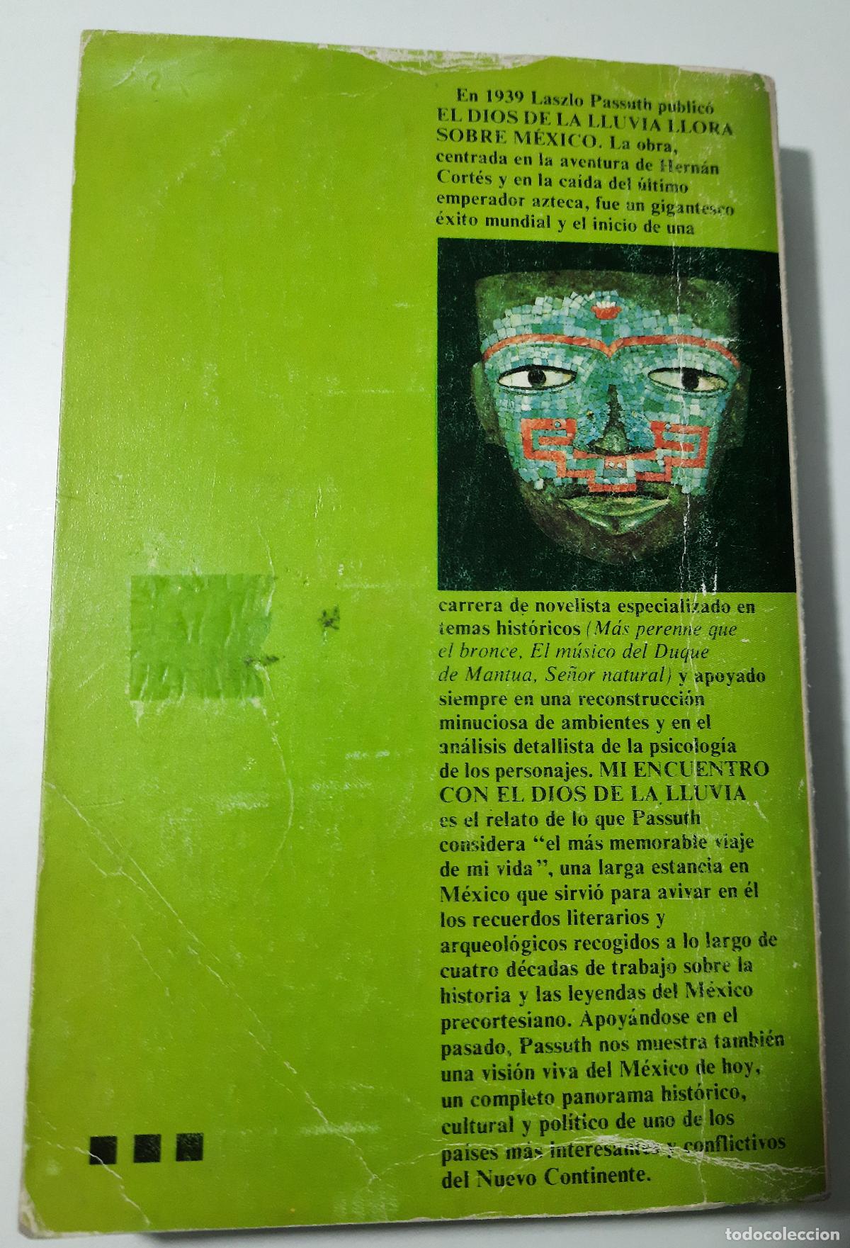Libros de segunda mano: Mi encuentro con el dios de la lluvia - Passuth, Laszlo - Foto 2