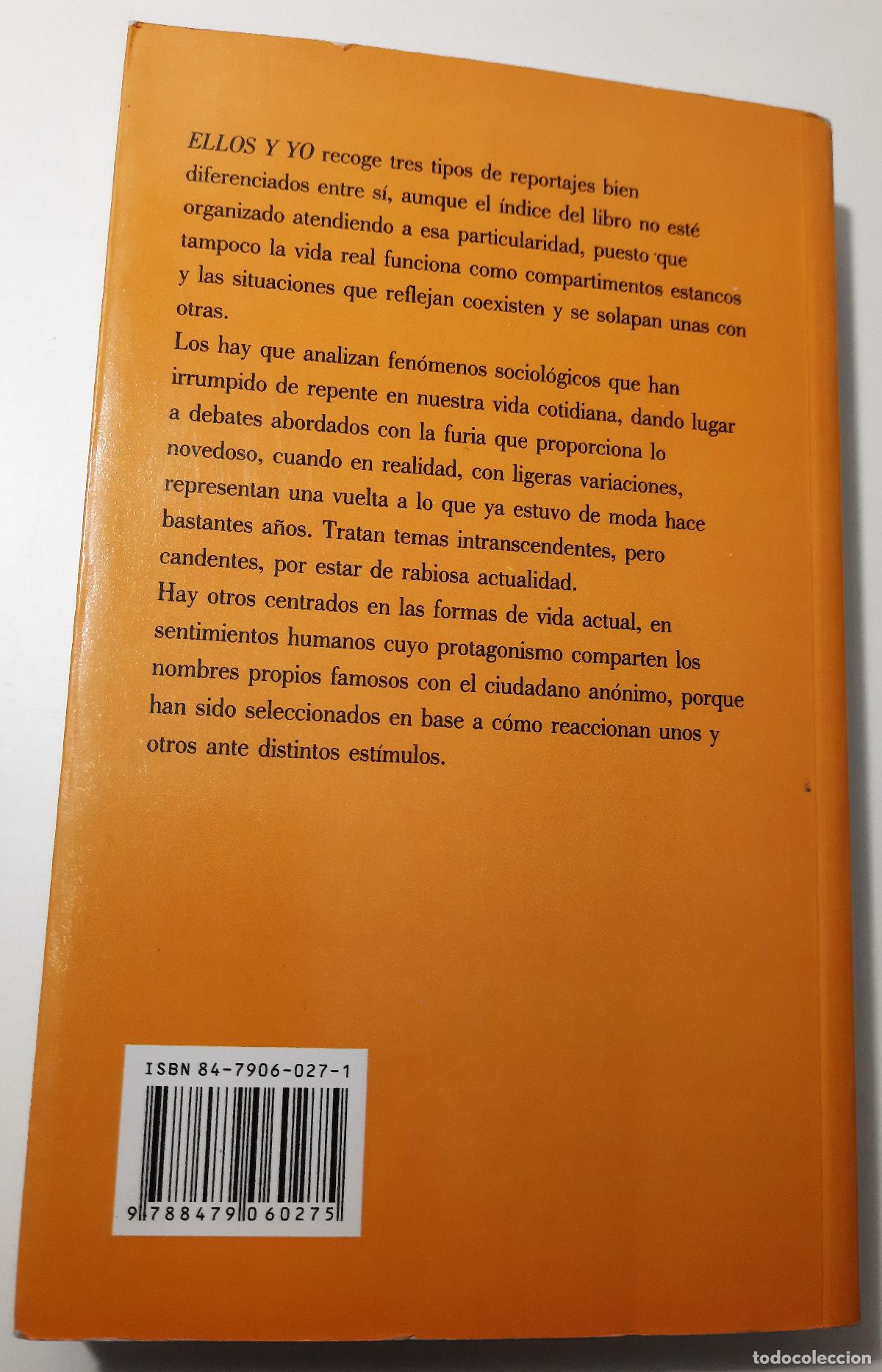 Libros de segunda mano: Ellos y yo - Valls, Maria Antonia - Foto 3
