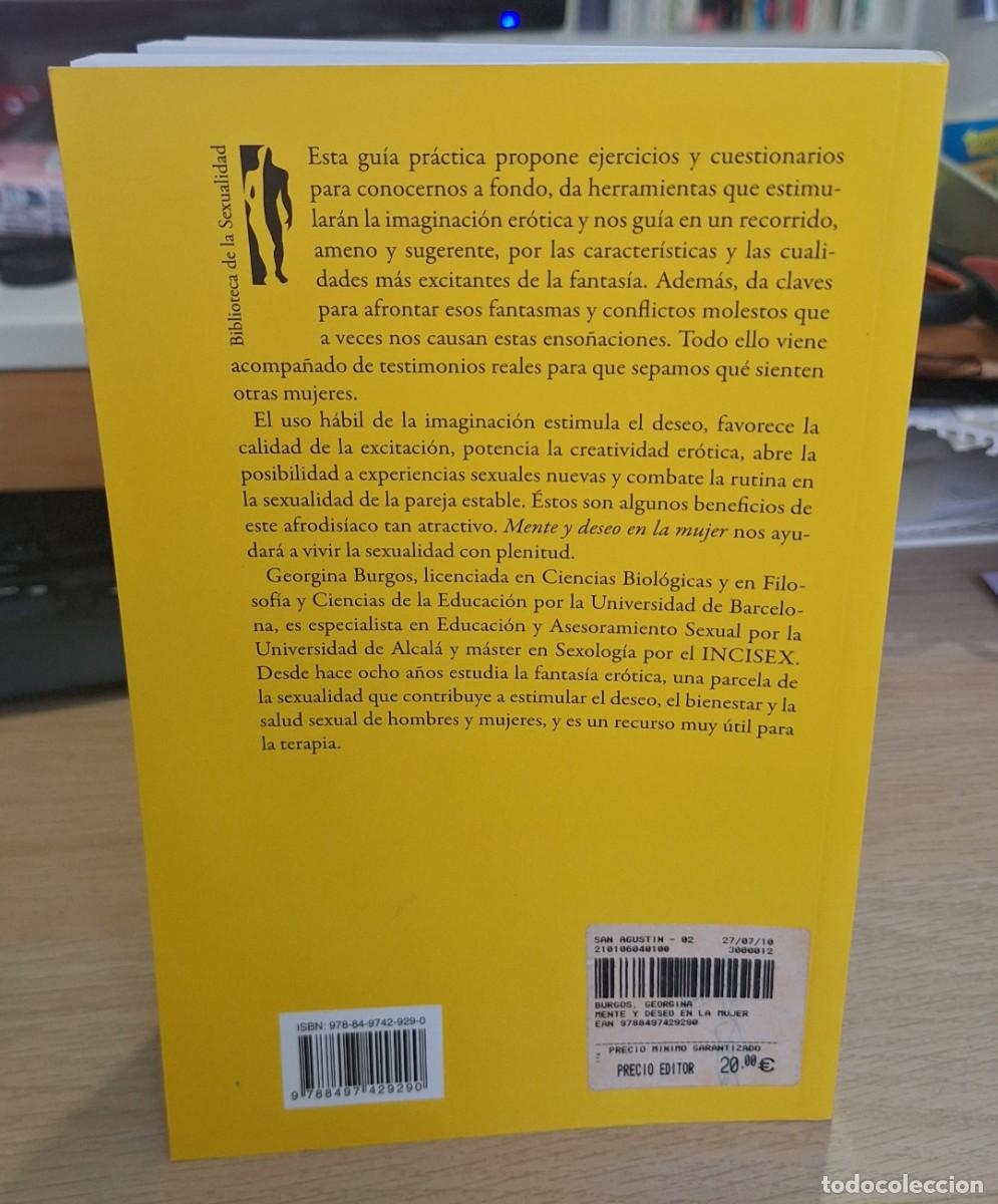 Libros de segunda mano: MENTE Y DESEO EN LA MUJER - BURGOS, GEORGINA - Foto 2