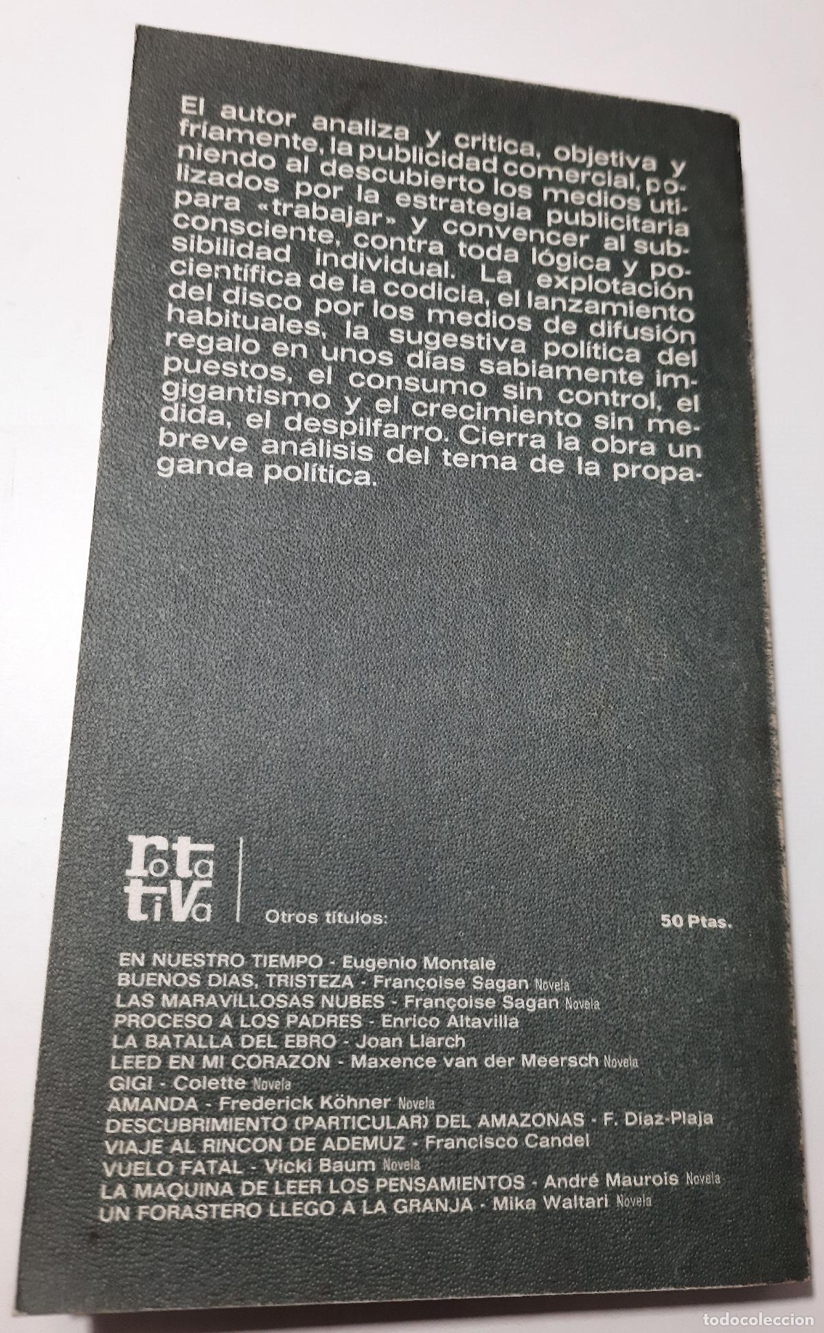 Libros de segunda mano: Proceso a la publicidad - Nacher, Enrique - Foto 2