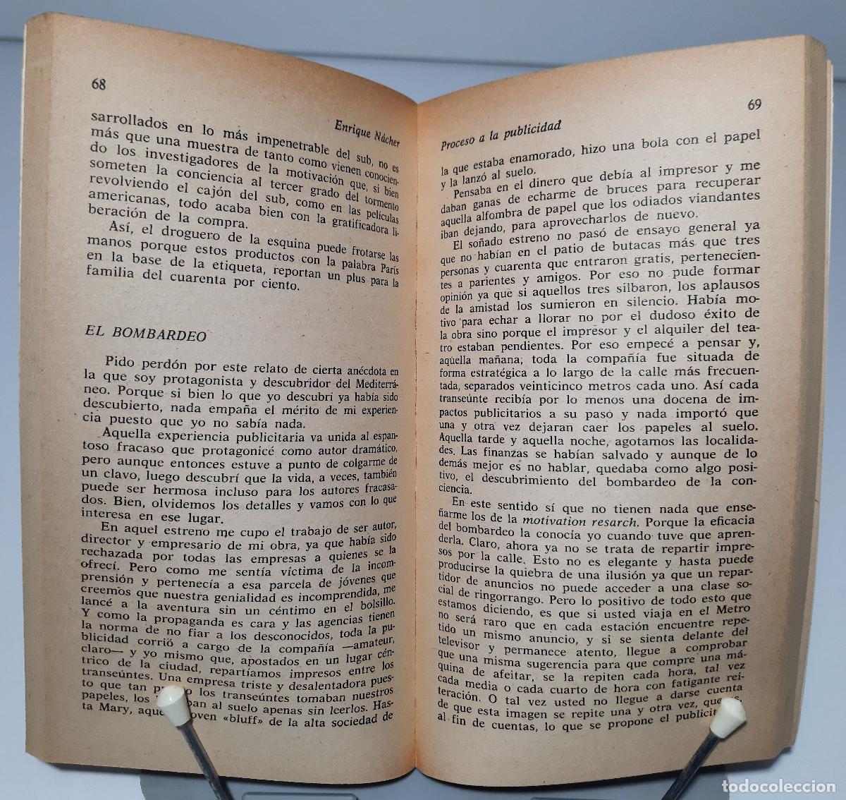 Libros de segunda mano: Proceso a la publicidad - Nacher, Enrique - Foto 4