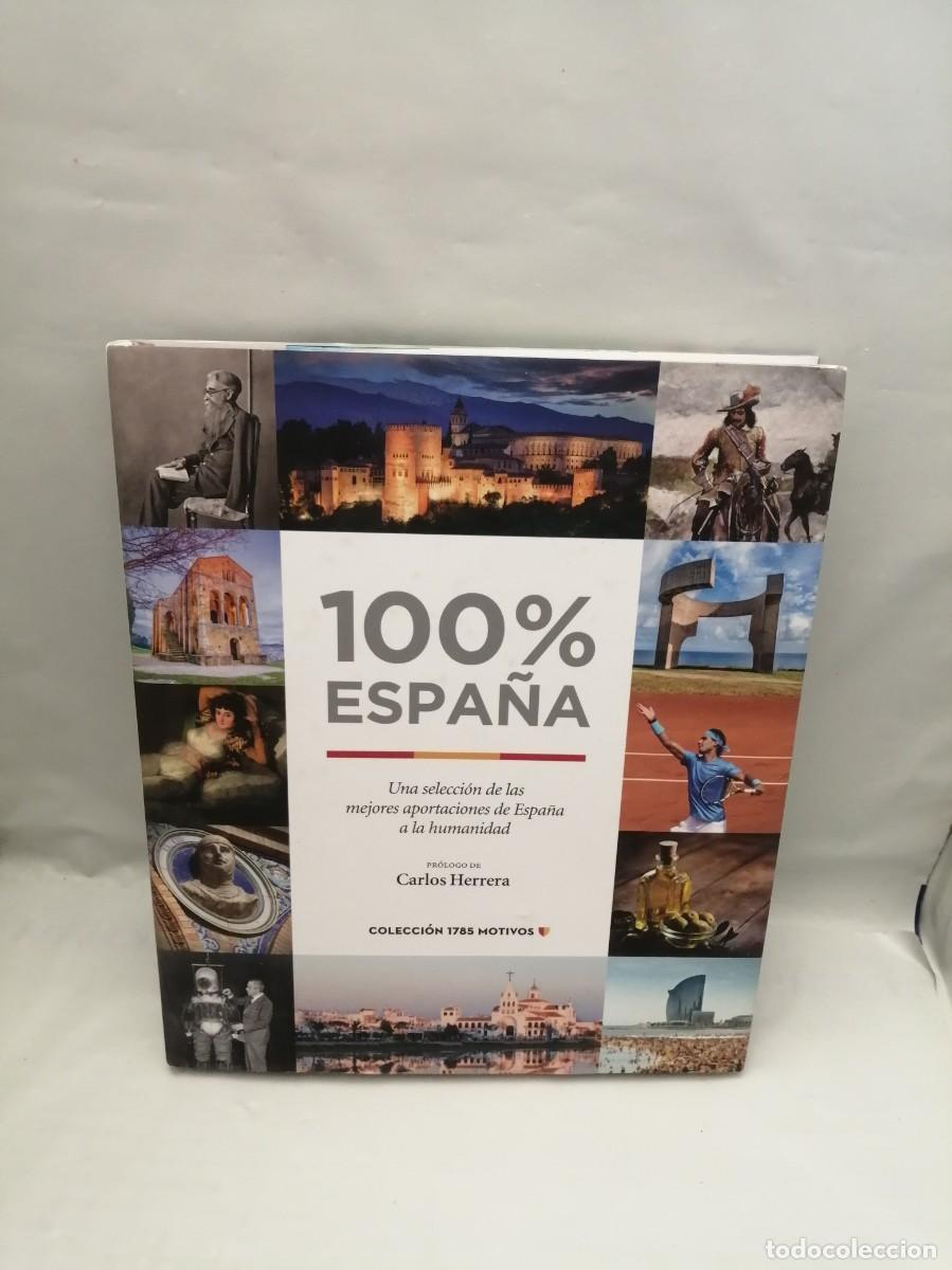 Libri di seconda mano: 100% ESPA&Ntilde;A: Una selecci&oacute;n de las mejores aportaciones de Espa&ntilde;a a la humanidad (Primera edici&oacute;n)