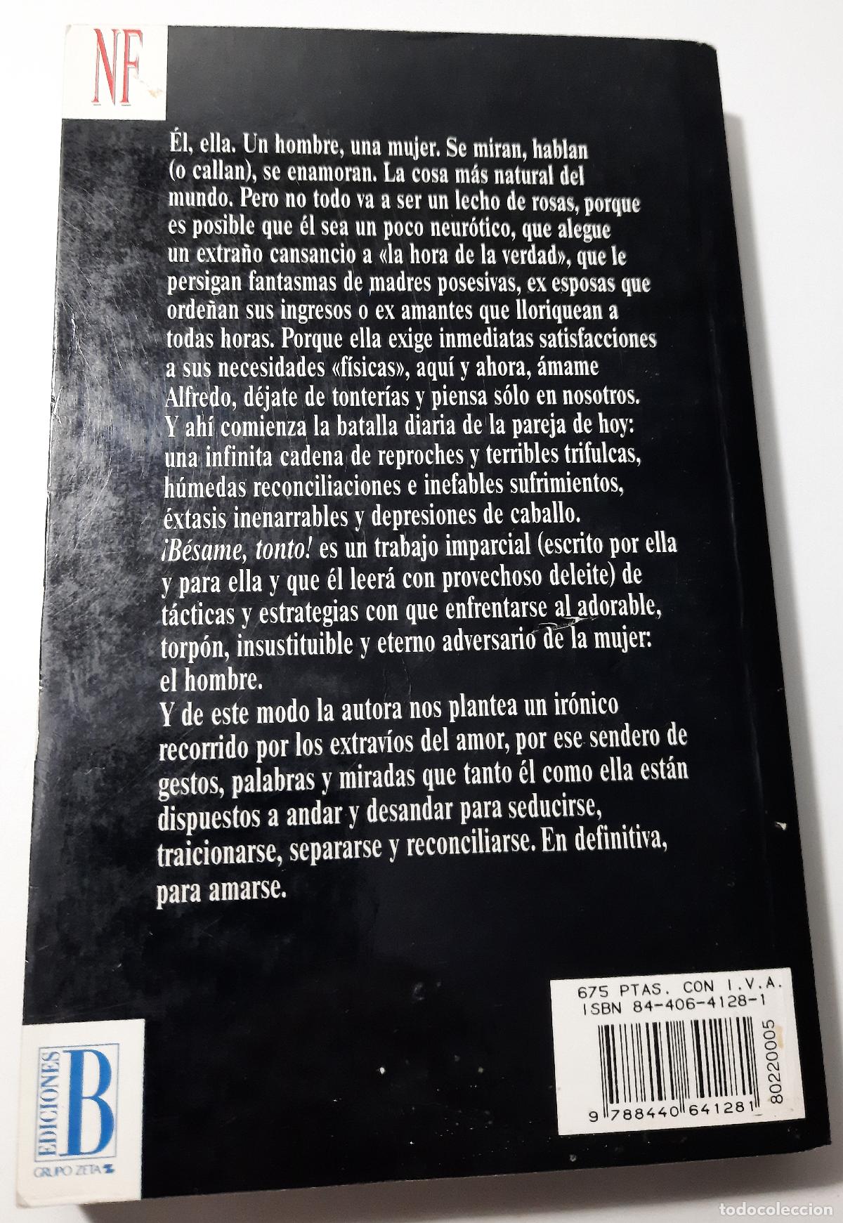 Libros de segunda mano: &iexcl;Besame tonto! - Carrano, Patrizia - Foto 4