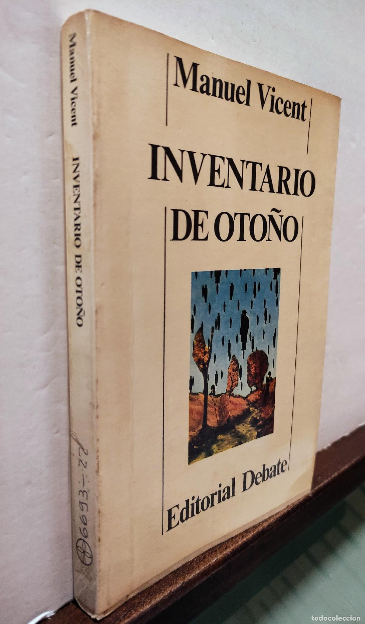 Libros de segunda mano: INVENTARIO DE OTO&Ntilde;O - MANUEL VICENT - Primera Edici&oacute;n - Foto 2