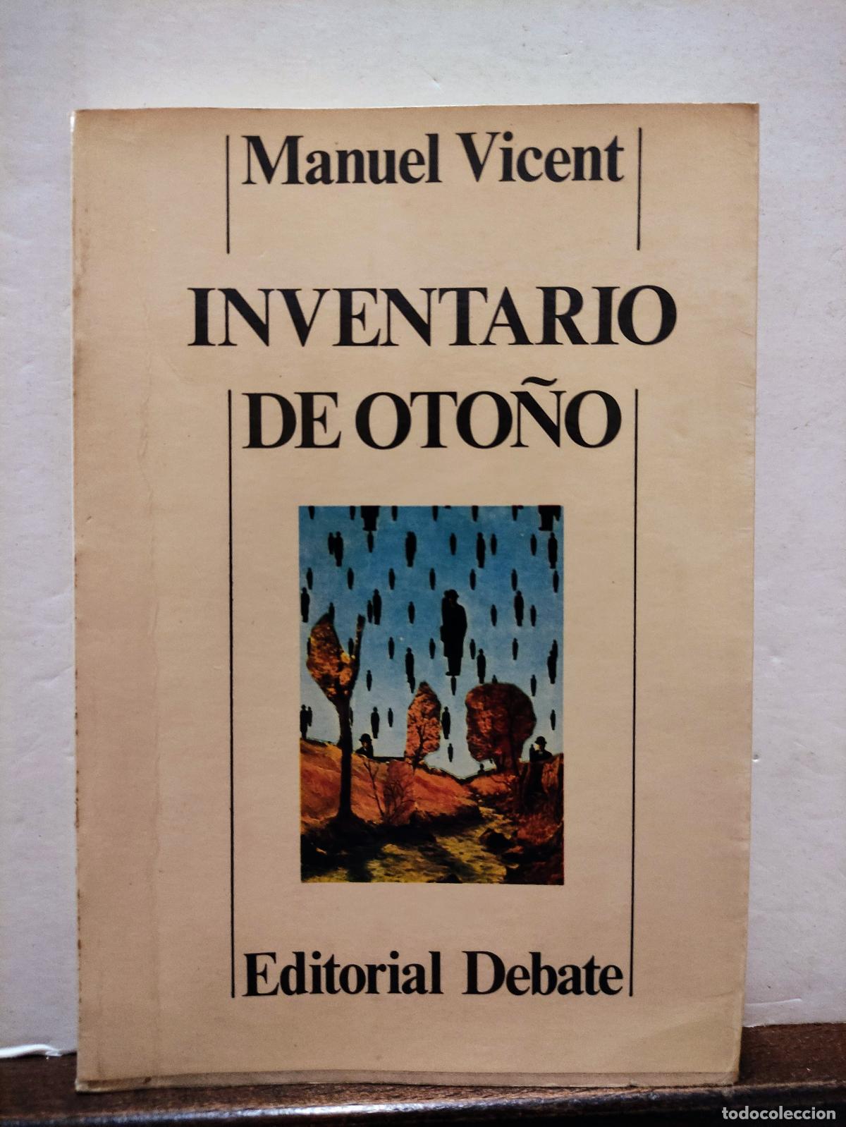 Libros de segunda mano: INVENTARIO DE OTO&Ntilde;O - MANUEL VICENT - Primera Edici&oacute;n - Foto 1