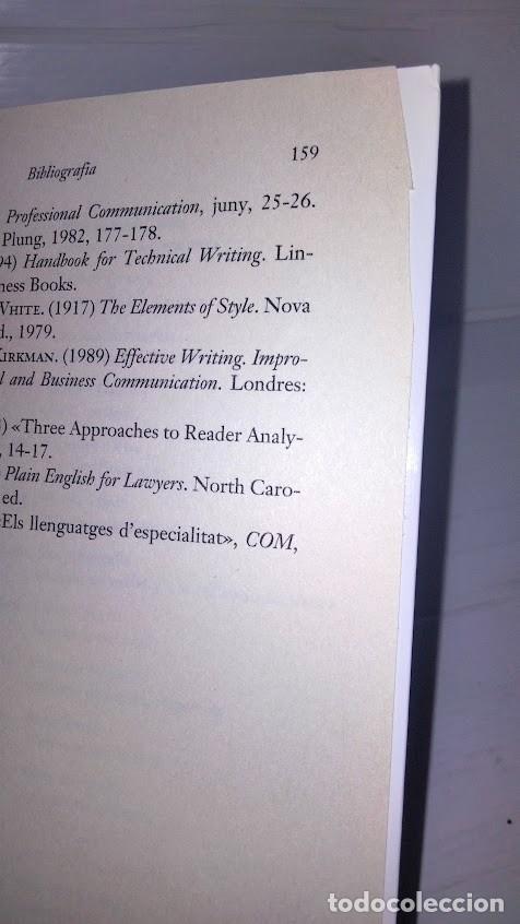 Libros de segunda mano: Esmolar LEina - Daniel Cassany - Guia de Redacci&oacute; per a professionals - 2016 - Foto 13