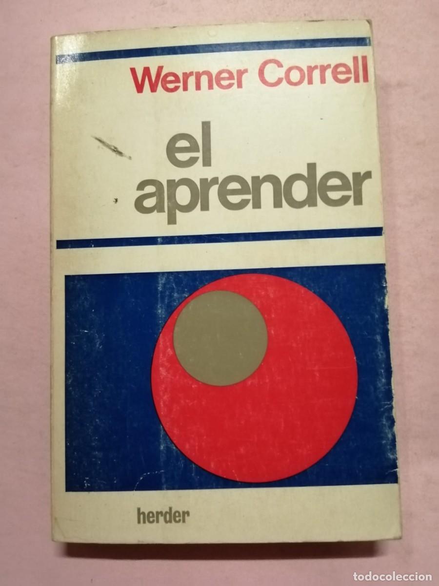 Libros de segunda mano: EL APRENDER (WERNER CORRELL) - Foto 1