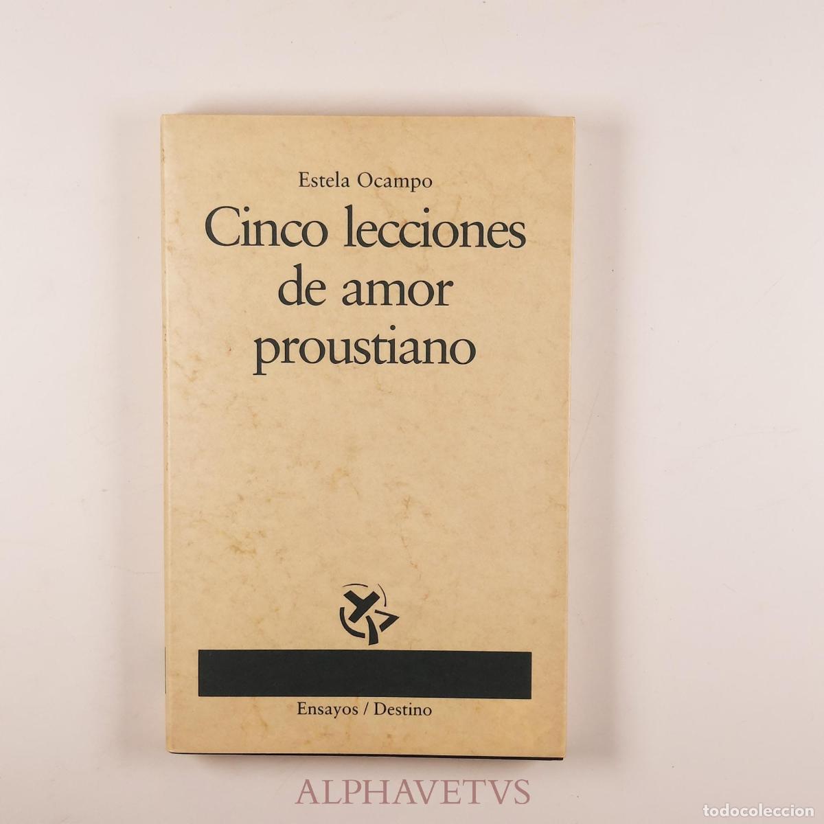 Livres d'occasion: CINCO LECCIONES DE AMOR PROUSTIANO - OCAMPO, ESTELA
