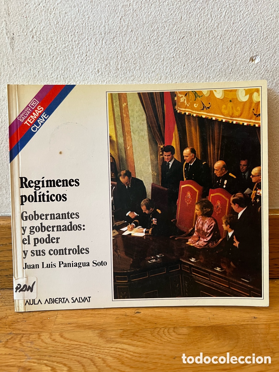 Libri di seconda mano: Regimenes pol&iacute;ticos Gobernantes y gobernados: el poder y sus controles Juan Luis Paniagua Soto