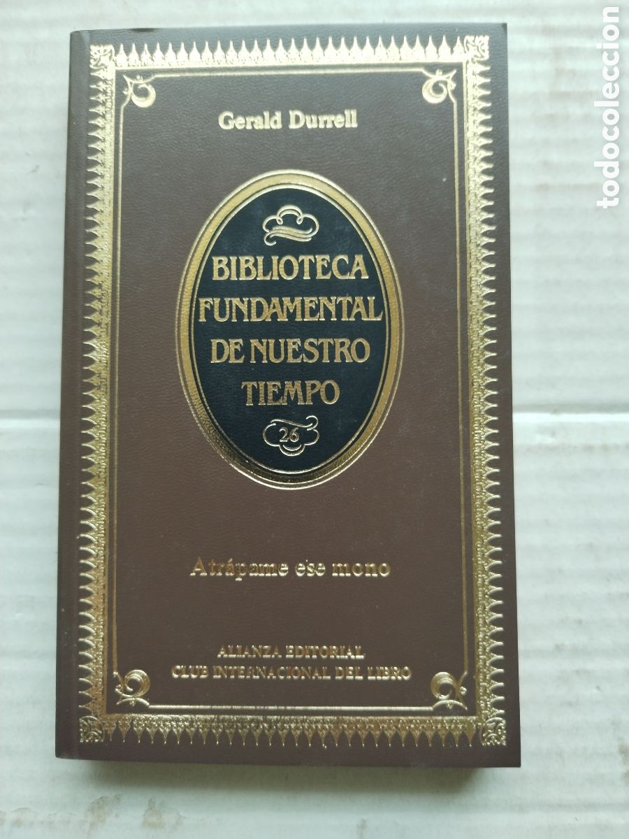 Libros de segunda mano: ATRAPAME ESE MONO/GERALD DURRELL
