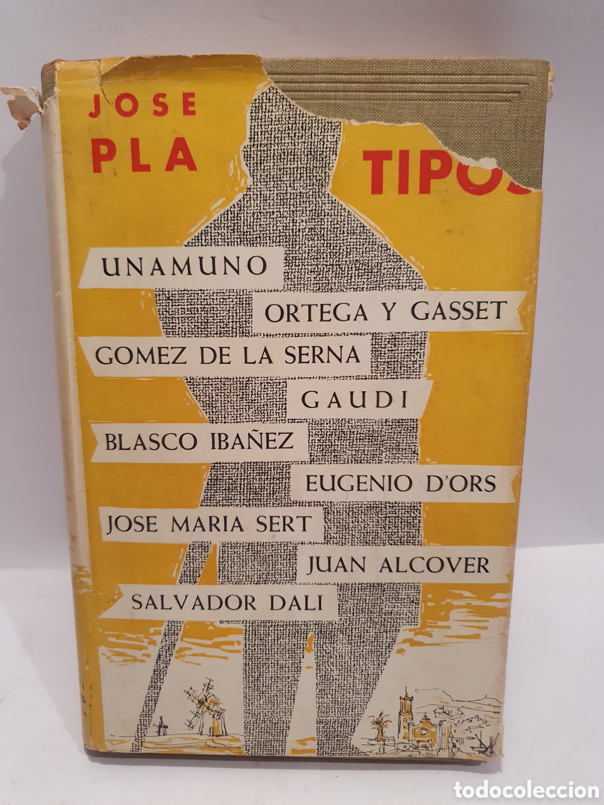 Libros de segunda mano: GRANDES TIPOS. JOSE PLA. EDITORIAL AEDOS 1959.
