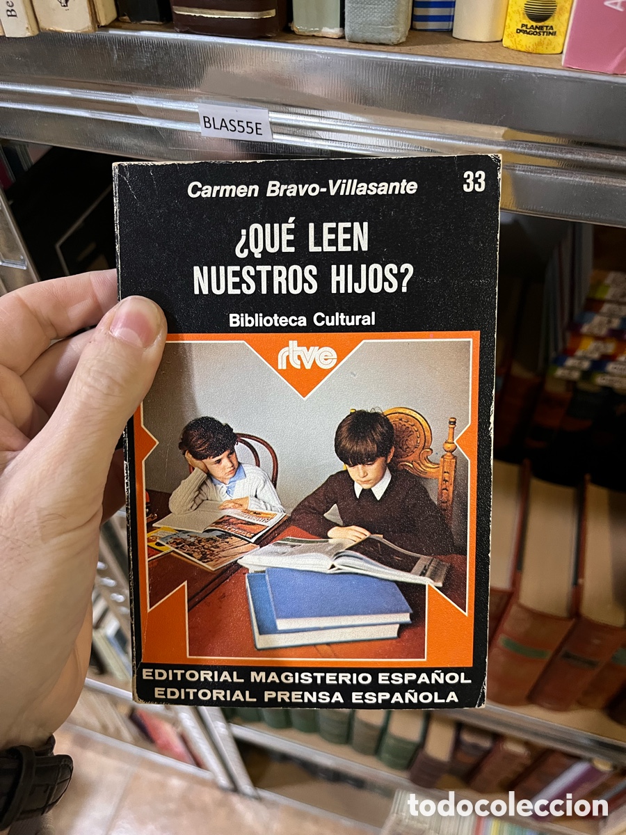 Second hand books: BLAS55E Carmen Bravo-Villasante &iquest;QU&Eacute; LEEN NUESTROS HIJOS? Biblioteca Cultural