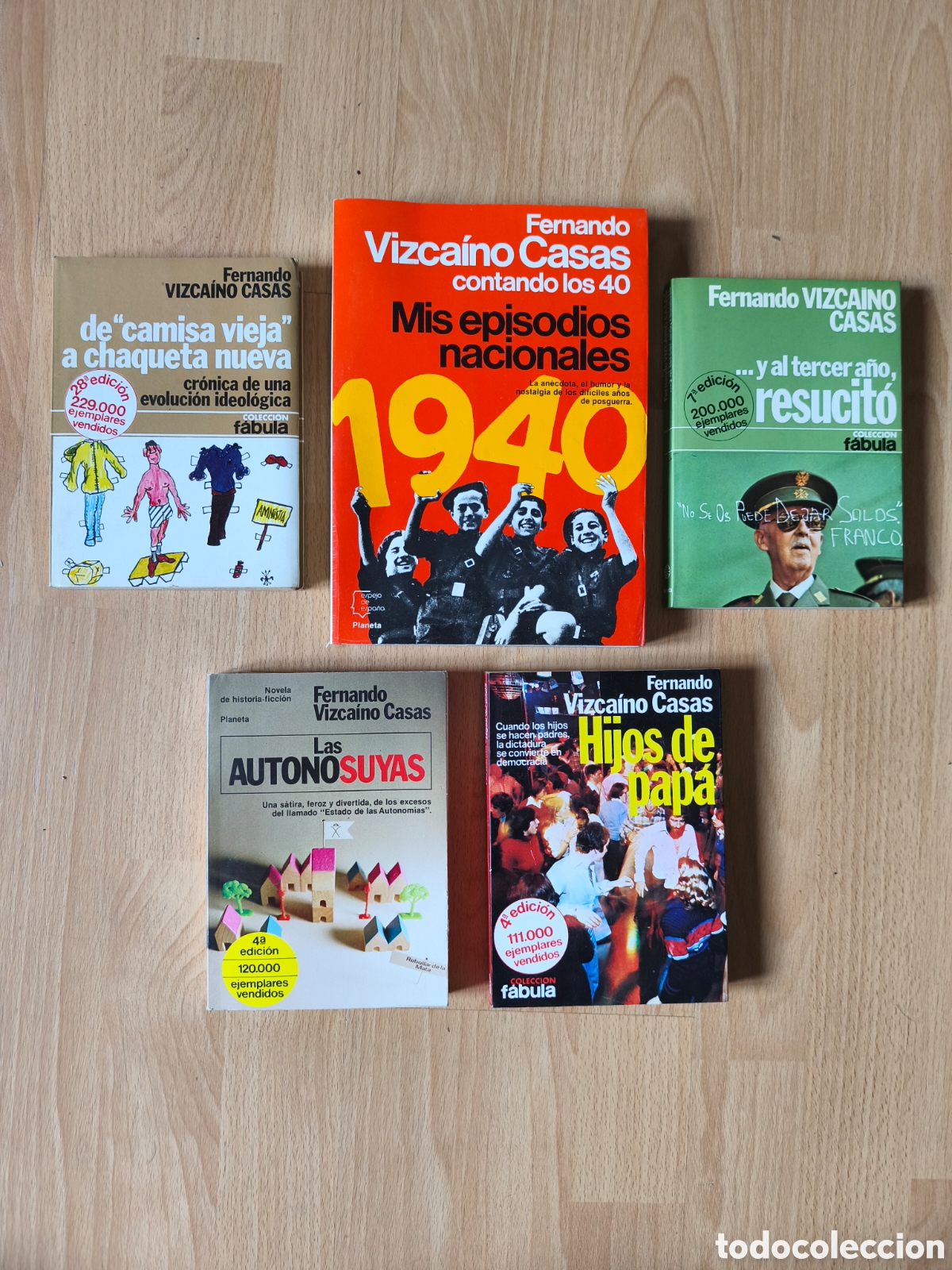 Libros de segunda mano: Libros de Fernando Vizca&iacute;no Casas - Foto 1