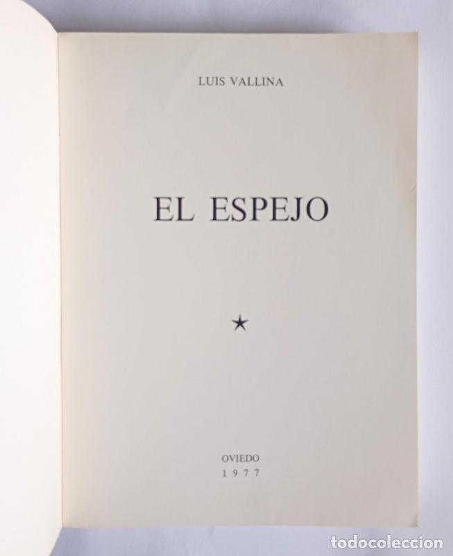 Libros de segunda mano: EL ESPEJO - LUIS VALLINA - Foto 4