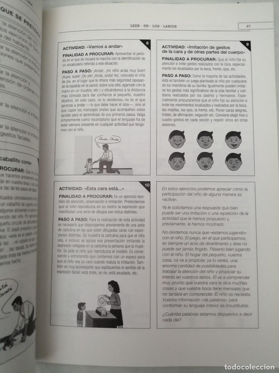 Libros de segunda mano: LEER EN LOS LABIOS: Manual pr&aacute;ctico para entrenamiento de la comprensi&oacute;n labiolectora - Foto 4
