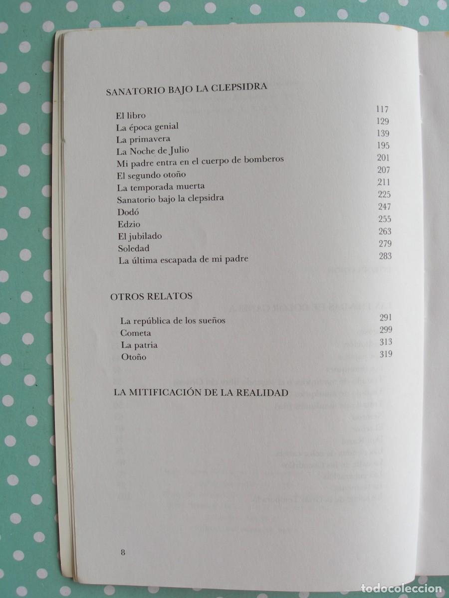 Libros de segunda mano: BRUNO SCHULZ / OBRA COMPLETA / ENSAYO - Foto 4