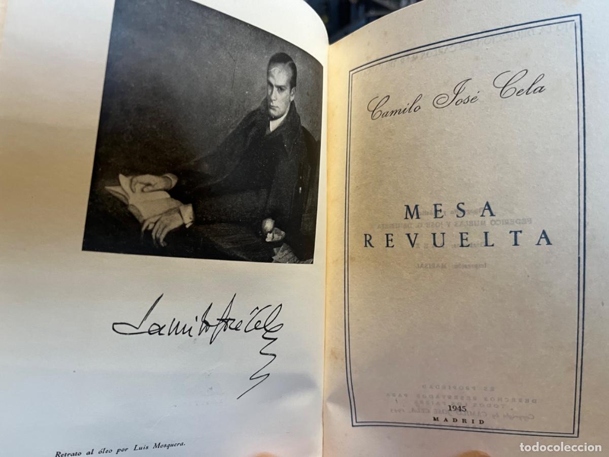 Libros de segunda mano: Cela, Camilo Jos&eacute;.- Mesa revuelta (Primera edici&oacute;n) - Foto 2