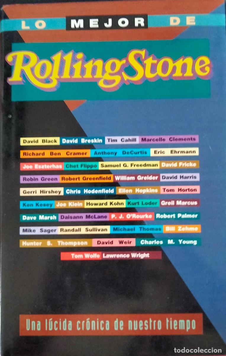 Libros de segunda mano: Lo mejor de Rolling Stone.Ediciones B.1995. - Foto 1