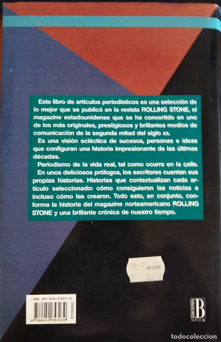 Libros de segunda mano: Lo mejor de Rolling Stone.Ediciones B.1995. - Foto 2