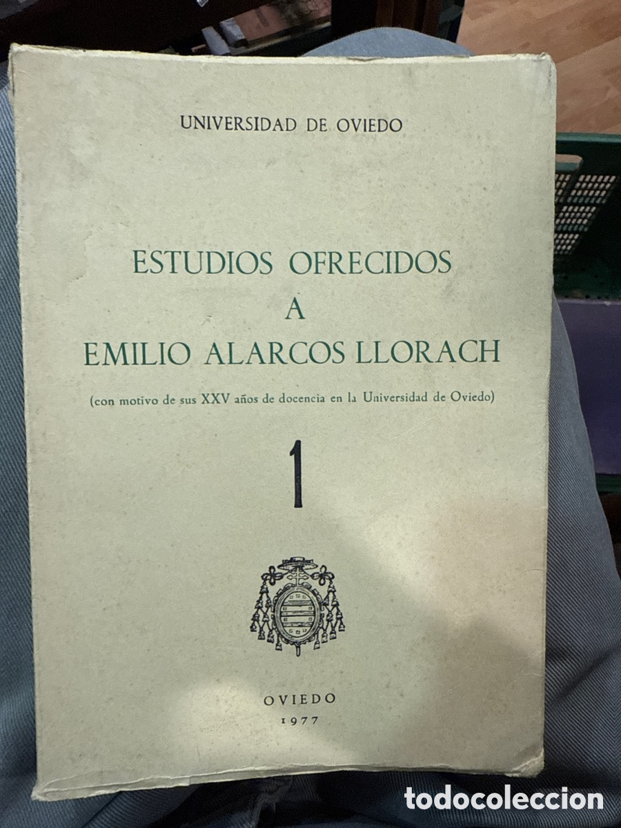 Libros de segunda mano: ESTUDIOS ofrecidos a Emilio Alarcos Llorach. 1