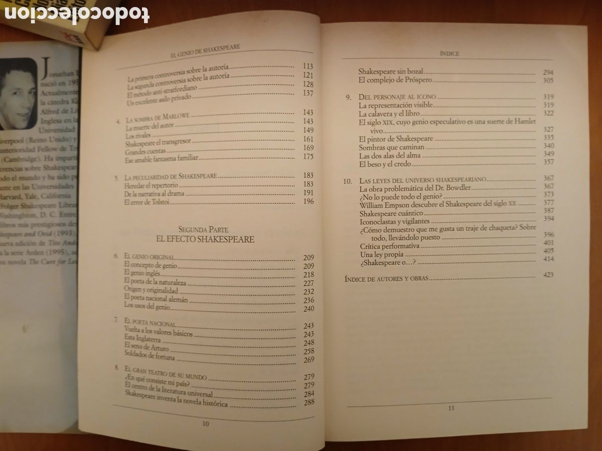 Libros de segunda mano: El genio de Shakespeare. Jonathan Bate. - Foto 5