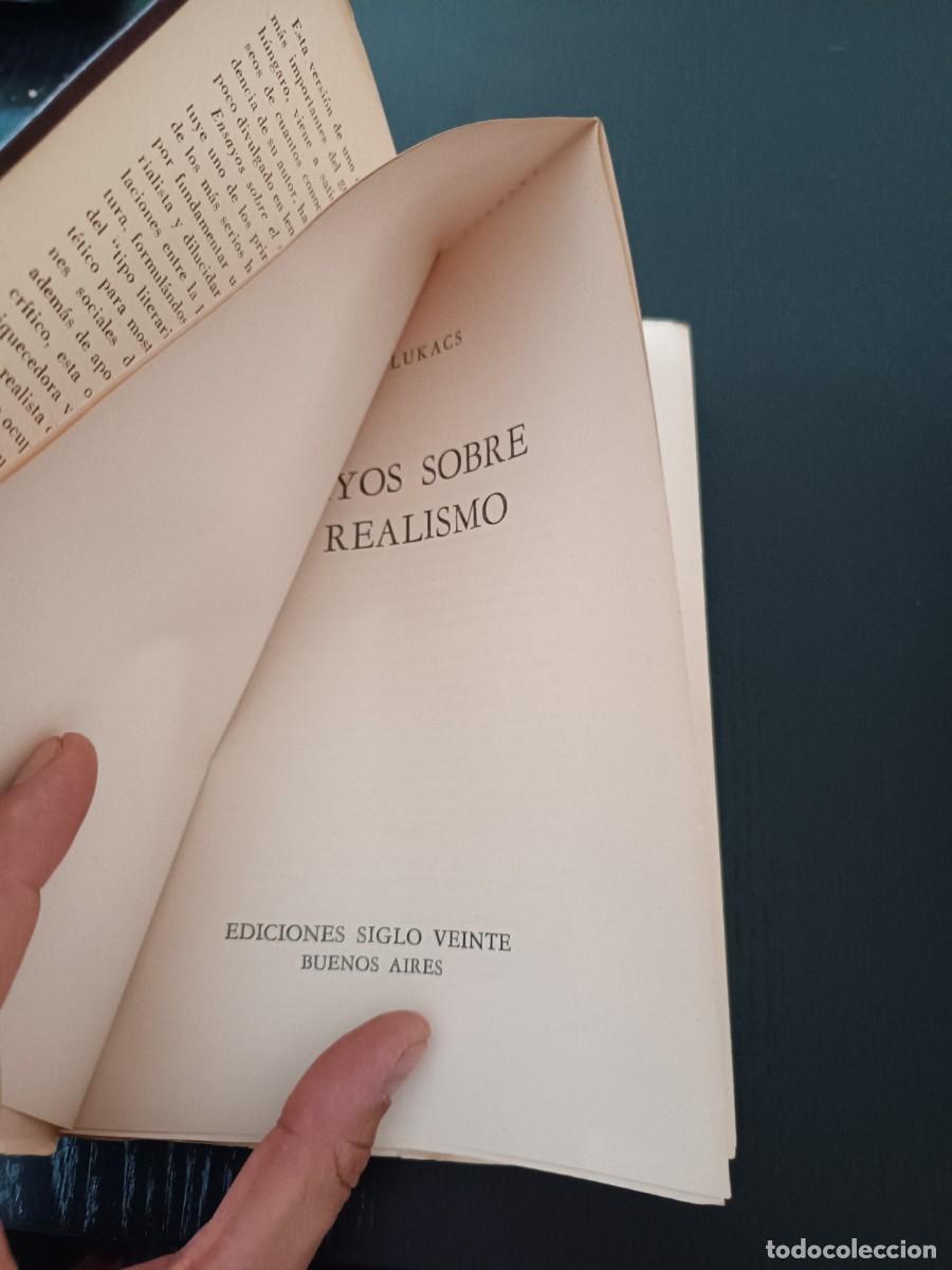 Libros de segunda mano: Ensayos sobre el realismo - Georg Lukacs - Foto 4