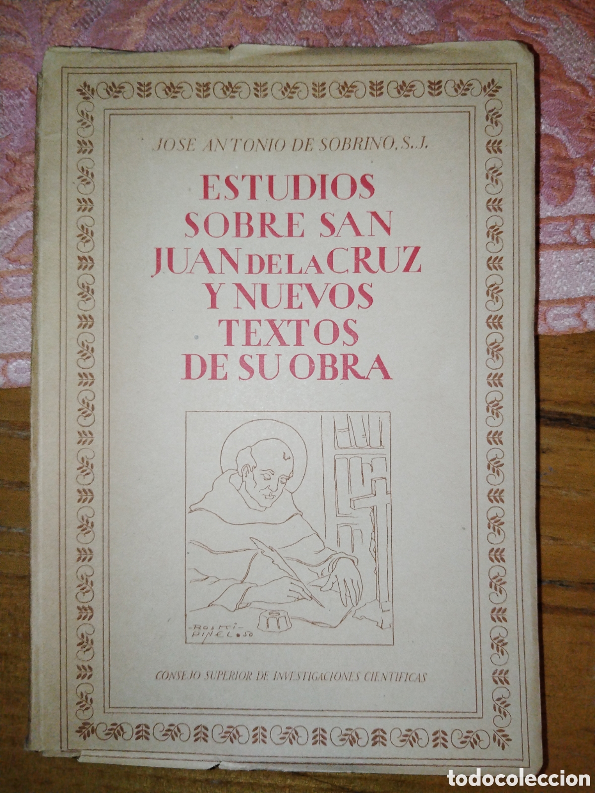 Libros de segunda mano: Estudios sobre San Juan de la Cruz y nuevos textos de su obra. Jos&eacute; Antonio de Sobrino