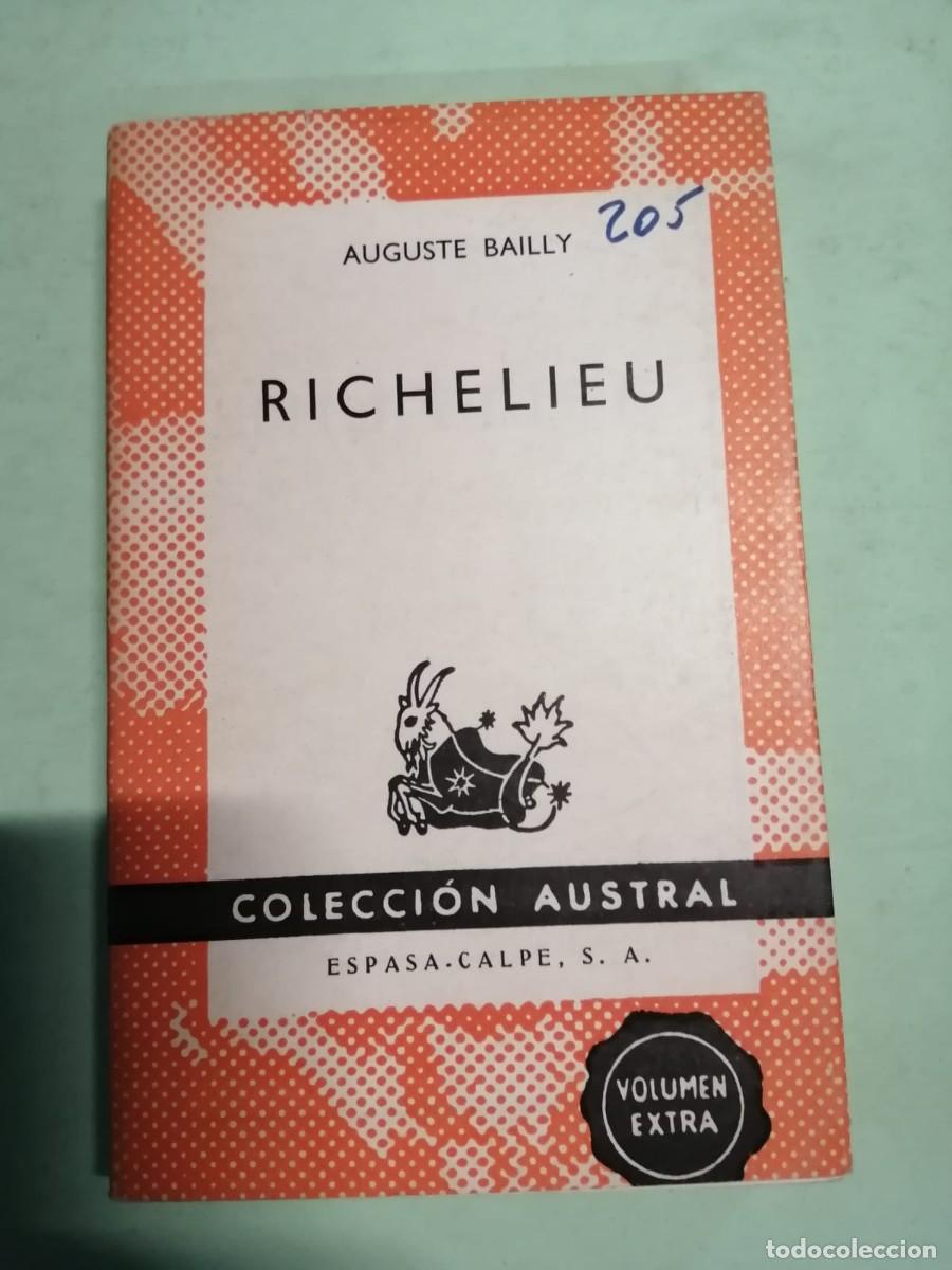 Libros de segunda mano: RICHELIEU (AUGUSTE BAILLY) COLECCION AUSTRAL - Foto 1