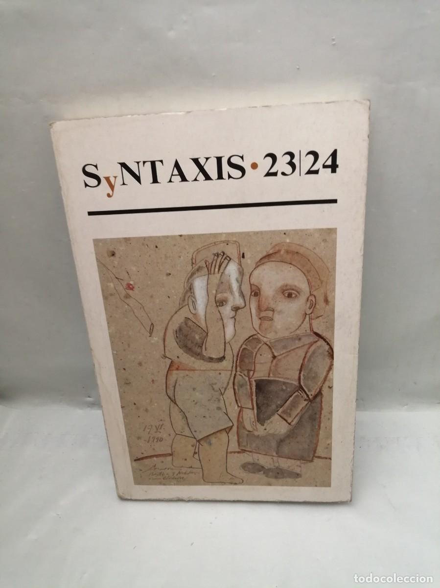 Libros de segunda mano: SYNTAXIS, No. 23-24, Primavera-Oto&ntilde;o 1990 - Foto 1