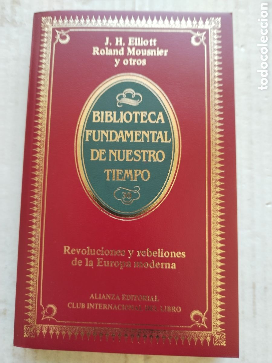 Second hand books: REVOLUCIONES Y REBELI&Oacute;NES DE LA EUROPA MODERNA/HELLIOT