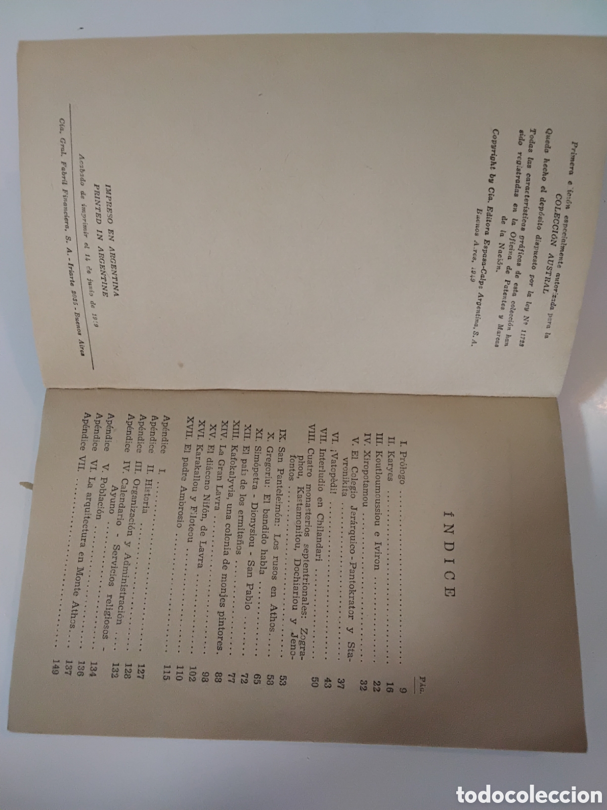 Libros de segunda mano: Ralph H. Brewster &mdash; Las seis mil barbas de Athos (1949) - Foto 3