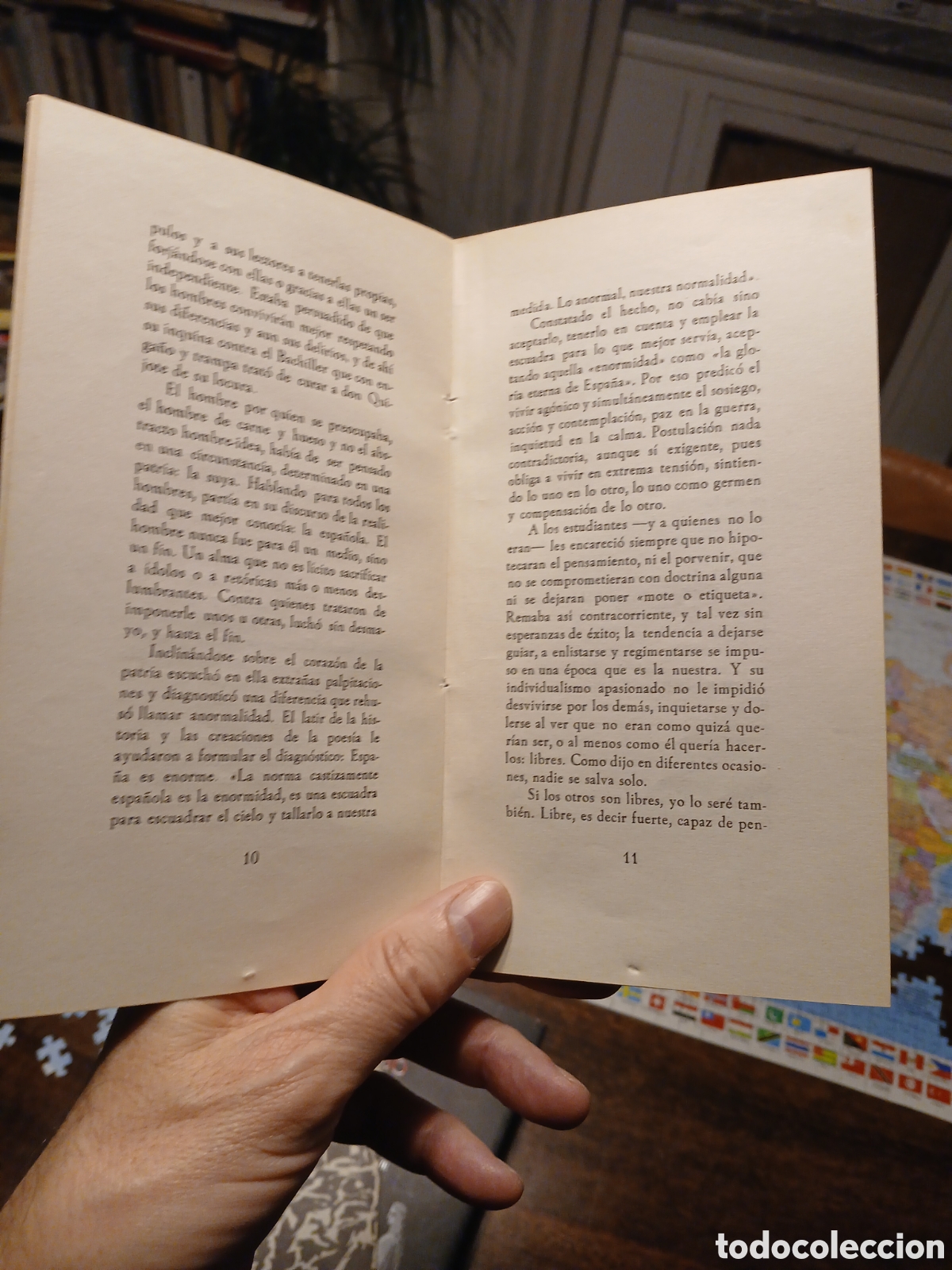 Libros de segunda mano: &Uacute;ltima lecci&oacute;n de Unamuno, edici&oacute;n y con dedicatoria de Ricardo Gull&oacute;n - Foto 4