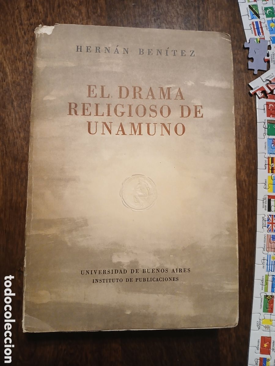 Libros de segunda mano: El drama religioso de Unamuno, Hern&aacute;n Ben&iacute;tez, - Foto 1