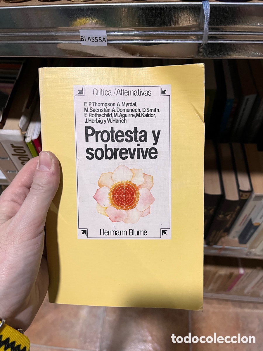 Libros de segunda mano: Blas55A Protesta y sobrevive Hermann Blume - Foto 1