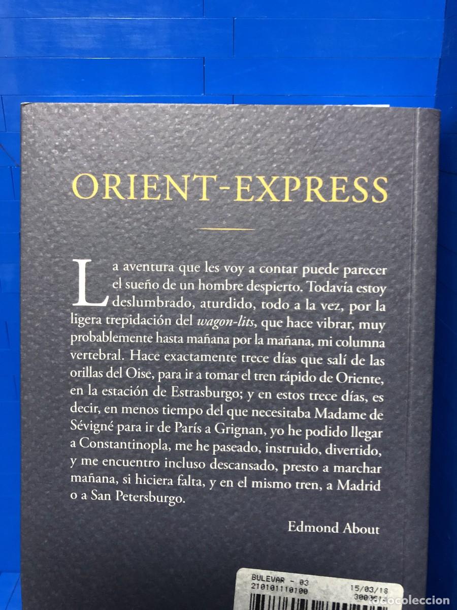 Libros de segunda mano: ORIENT EXPRESS &ndash; ED. CONFLUENCIAS &ndash; EDMOND ABOUT &ndash; 2018 - Foto 2