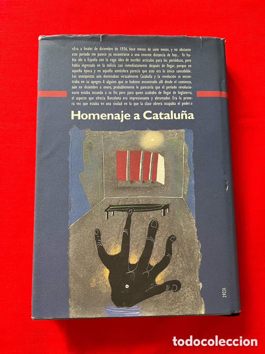 Libros de segunda mano: Libro George Orwell Homenaje a Catalu&ntilde;a - Foto 2