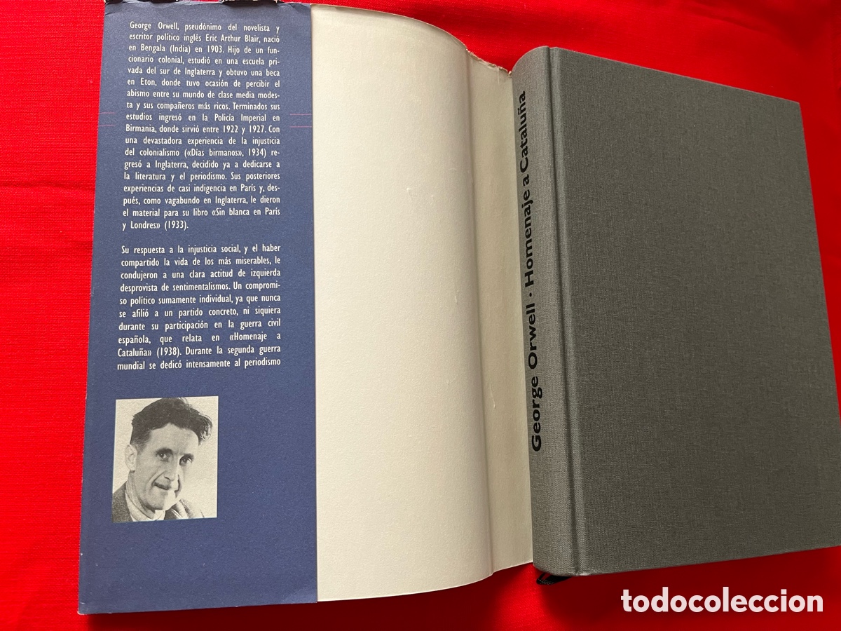 Libros de segunda mano: Libro George Orwell Homenaje a Catalu&ntilde;a - Foto 4