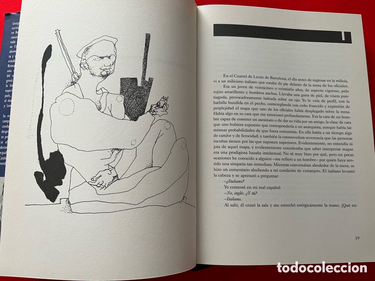 Libros de segunda mano: Libro George Orwell Homenaje a Catalu&ntilde;a - Foto 5