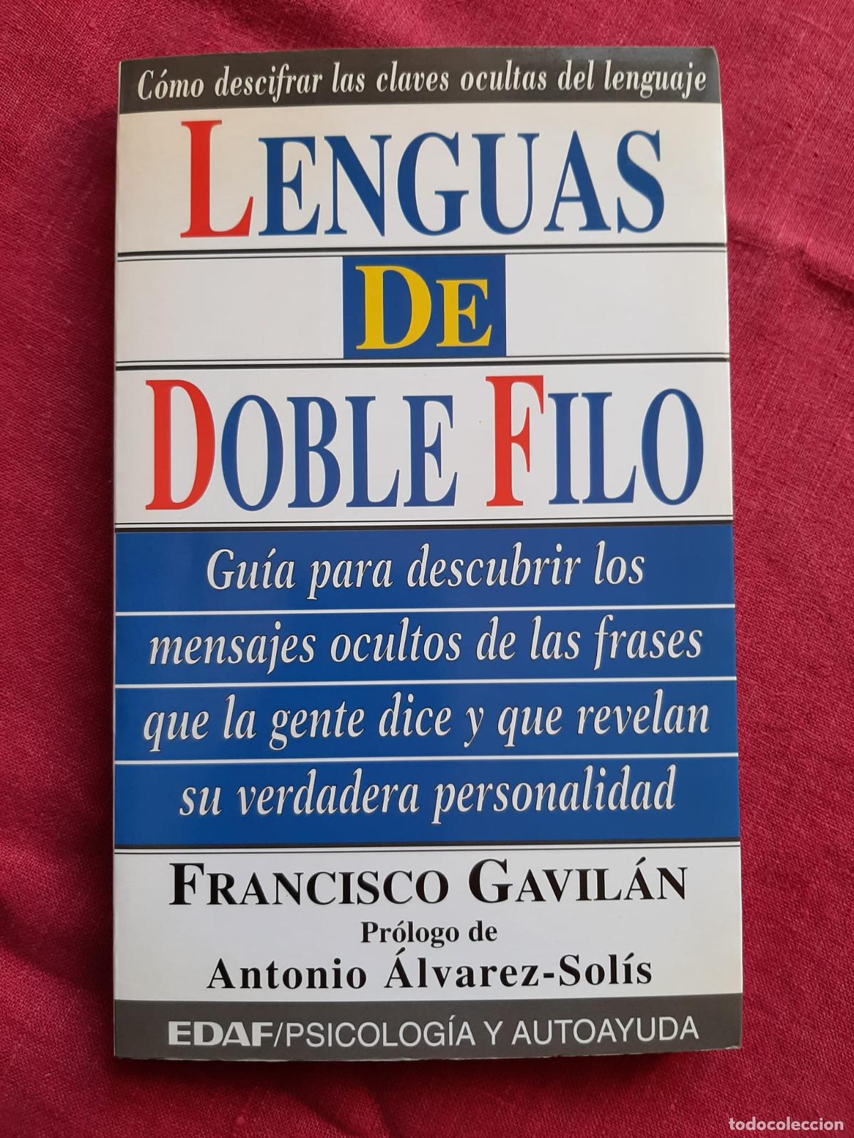 Libros de segunda mano: Lenguas de doble filo - Gavil&aacute;n, Francisco - Foto 1
