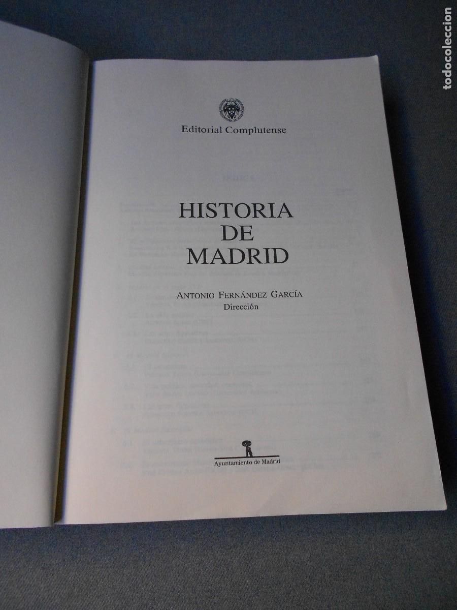 Libros de segunda mano: HISTORIA DE MADRID. UNIVERSIDAD COMPLUTENSE. - Foto 2