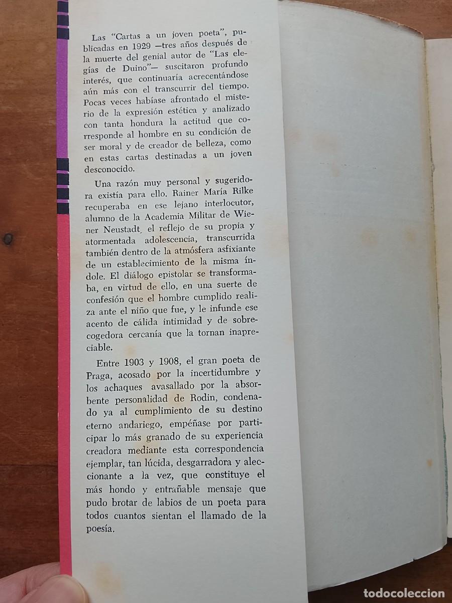 Libros de segunda mano: Rilke, cartas a un joven poeta - Foto 2