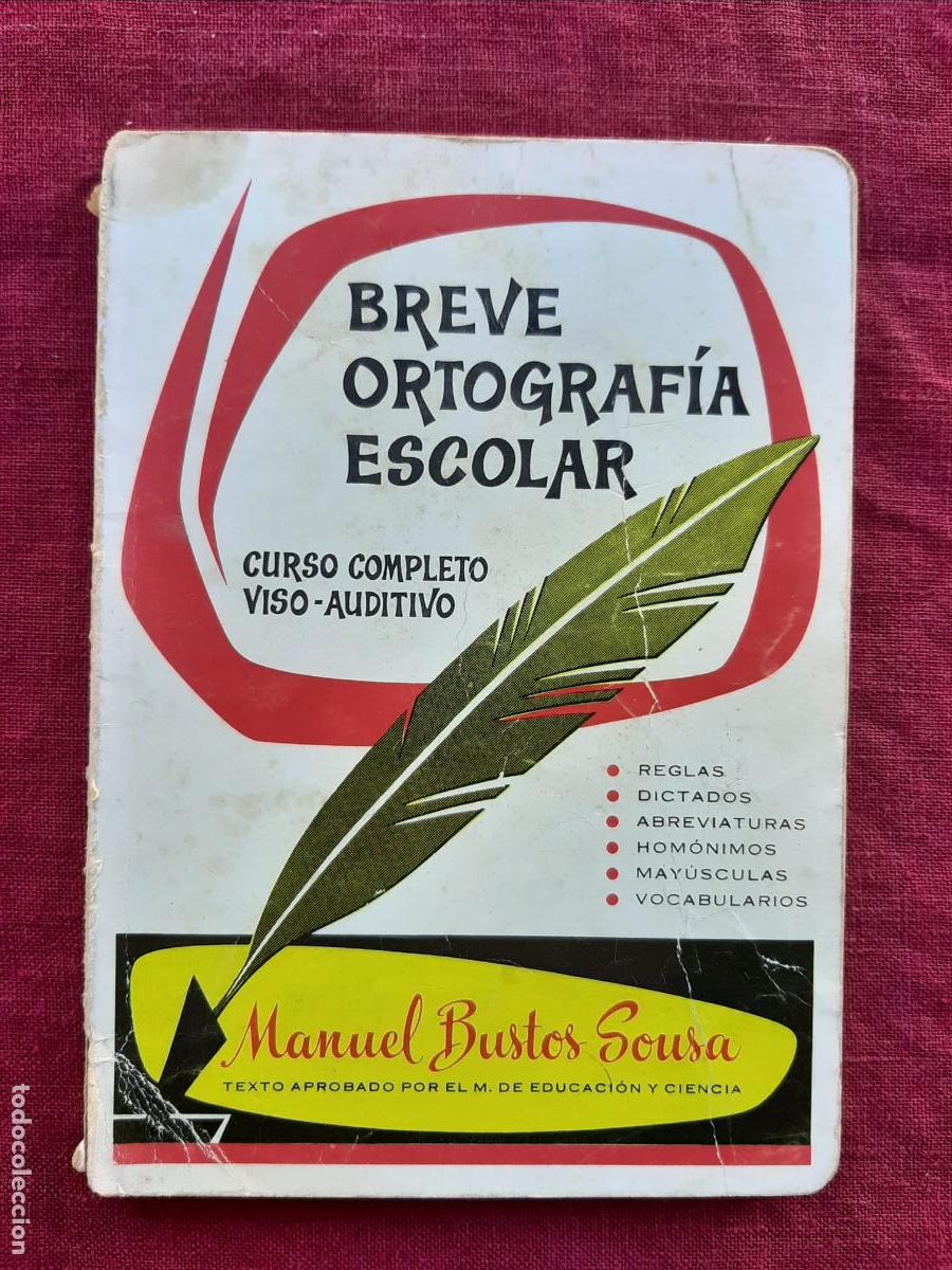 Libros de segunda mano: Breve ortograf&iacute;a escolar - Bustos Sousa, Manuel - Foto 1