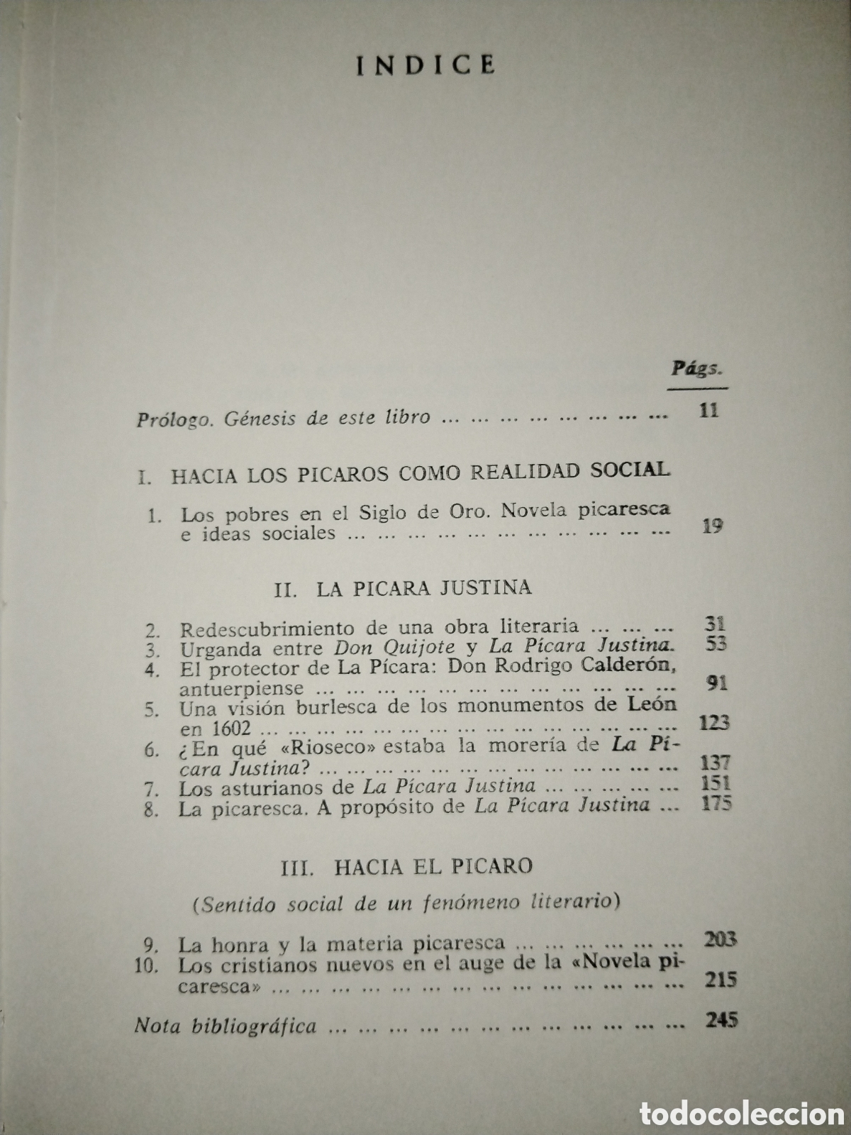 Libros de segunda mano: P&iacute;caros y picaresca. Marcel Bataillon. Taurus - Foto 4