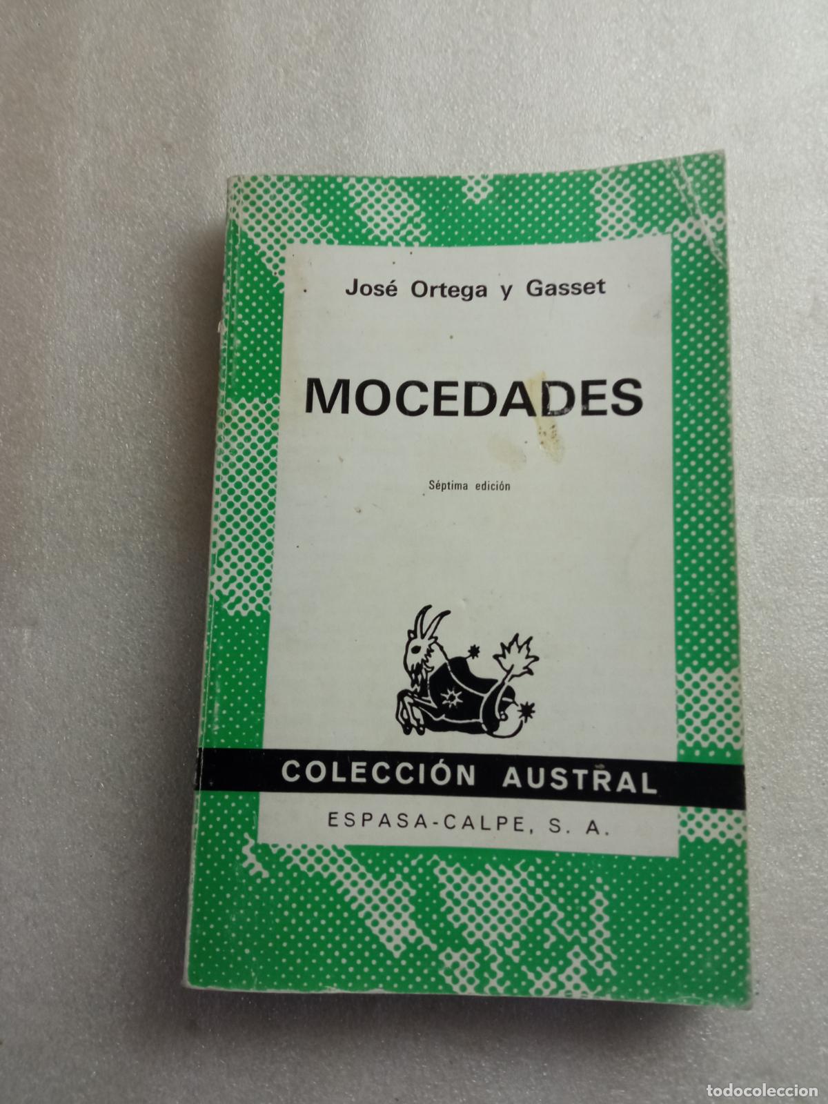 Libros de segunda mano: MOCEDADES - JOS&Eacute; ORTEGA Y GASSET - Foto 1