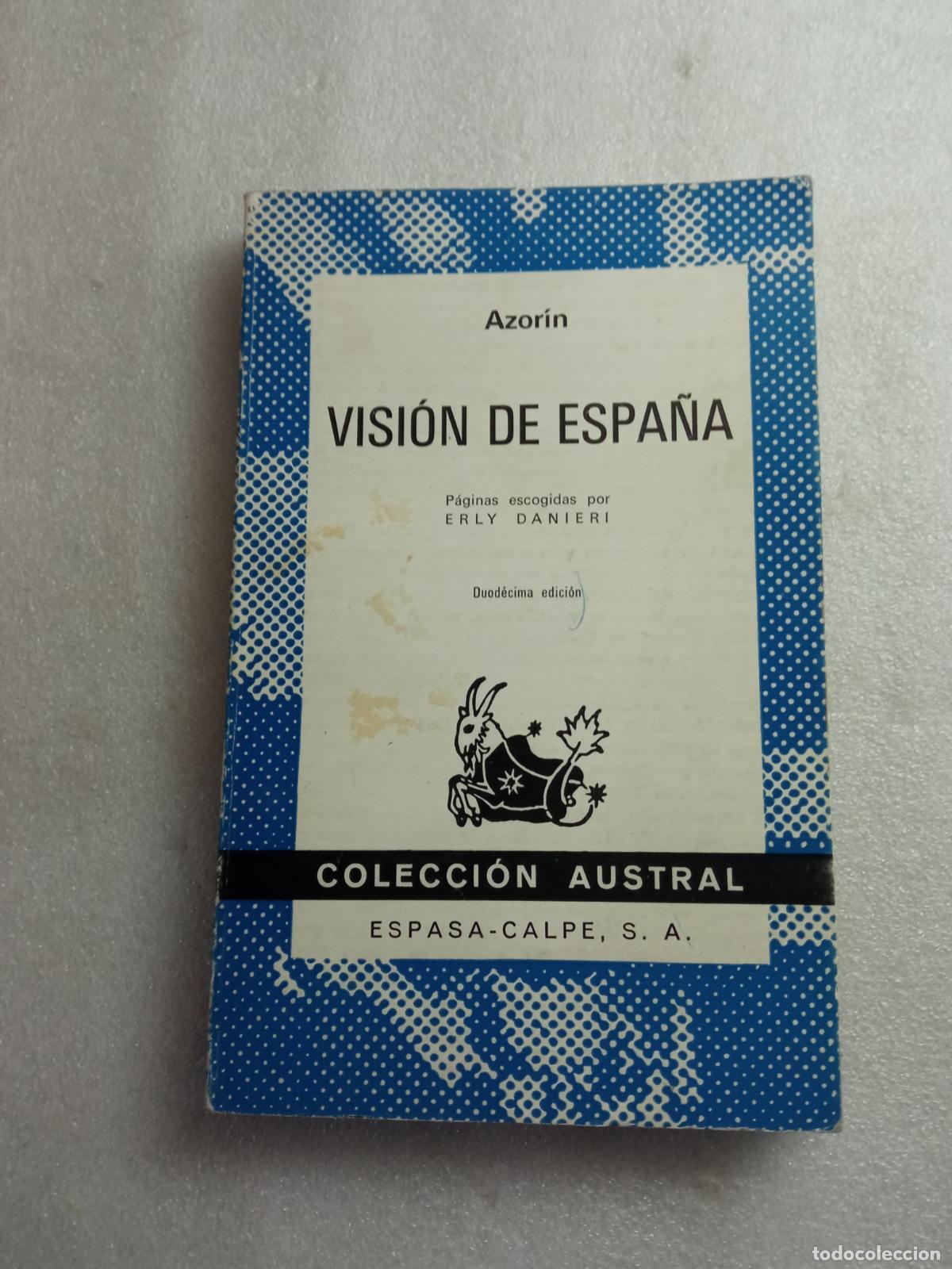 Libros de segunda mano: VISI&Oacute;N DE ESPA&Ntilde;A - AZOR&Iacute;N - Foto 1