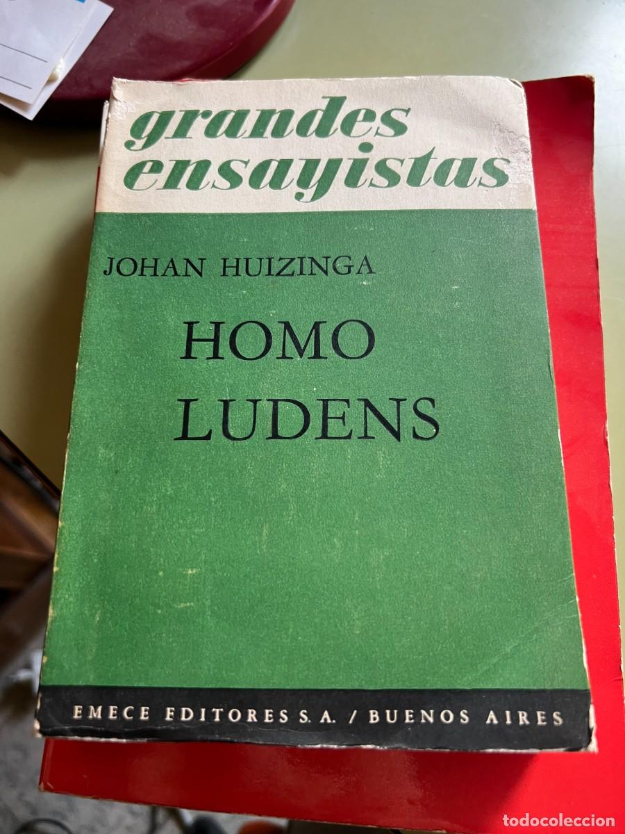 Libros de segunda mano: HOMO LUDENS - JOHAN HUIZINGA (EMEC&Eacute; 1957) - Foto 1