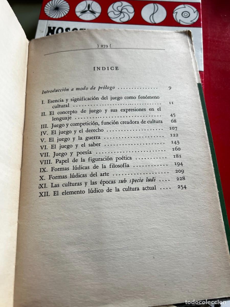 Libros de segunda mano: HOMO LUDENS - JOHAN HUIZINGA (EMEC&Eacute; 1957) - Foto 3